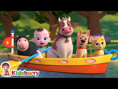 Row Row Row Your Boat Kidsberry Nursery Rhymes Baby Songs