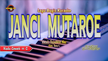 JANCI MUTAROE KARAOKE NADA CEWEK