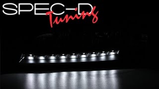 SPECDTUNING DEMO VIDEO: 2000-2005 CHEVY IMPALA LED DRL HEADLIGHTS