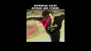 Superman saved Batman and cyborg #flashpoint #dc