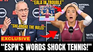 UNBELIEVABLE! ESPN Drops A BOMBSHELL On Alex Eala's Cincinnati Defeat — Nobody Saw This Coming!