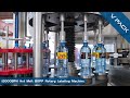 12000BPH Hot Melt BOPP Rotary Labeling Machine #machine #label #shorts #bottle