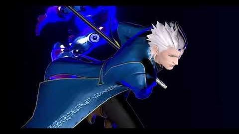 Vergil Doom Beam assist overhead conversion on Sentinel UMVC3