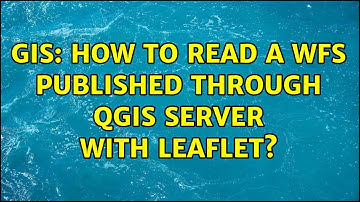 GIS: How to read a WFS published through QGIS server with Leaflet?