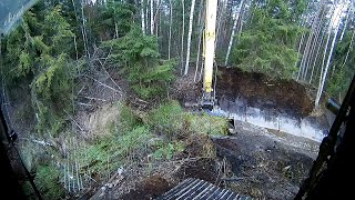 An ancient reclamation canal was dug up