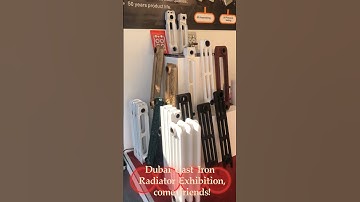 BZ Cast Iron Radiator participates in BIG 5 global exhibition #radiator #cast #heating