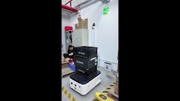 300kg payload AMR robot  #amr #agv #warehouseautomation #industrialrobot #logistics #factory