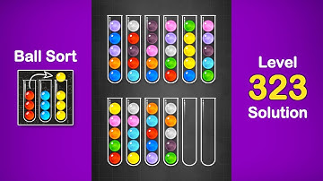 Ball Sort Puzzle Solution Level 323