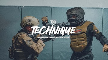 Former JTF2 CQB Technique: Limited Space vs. Edged Weapon Attack