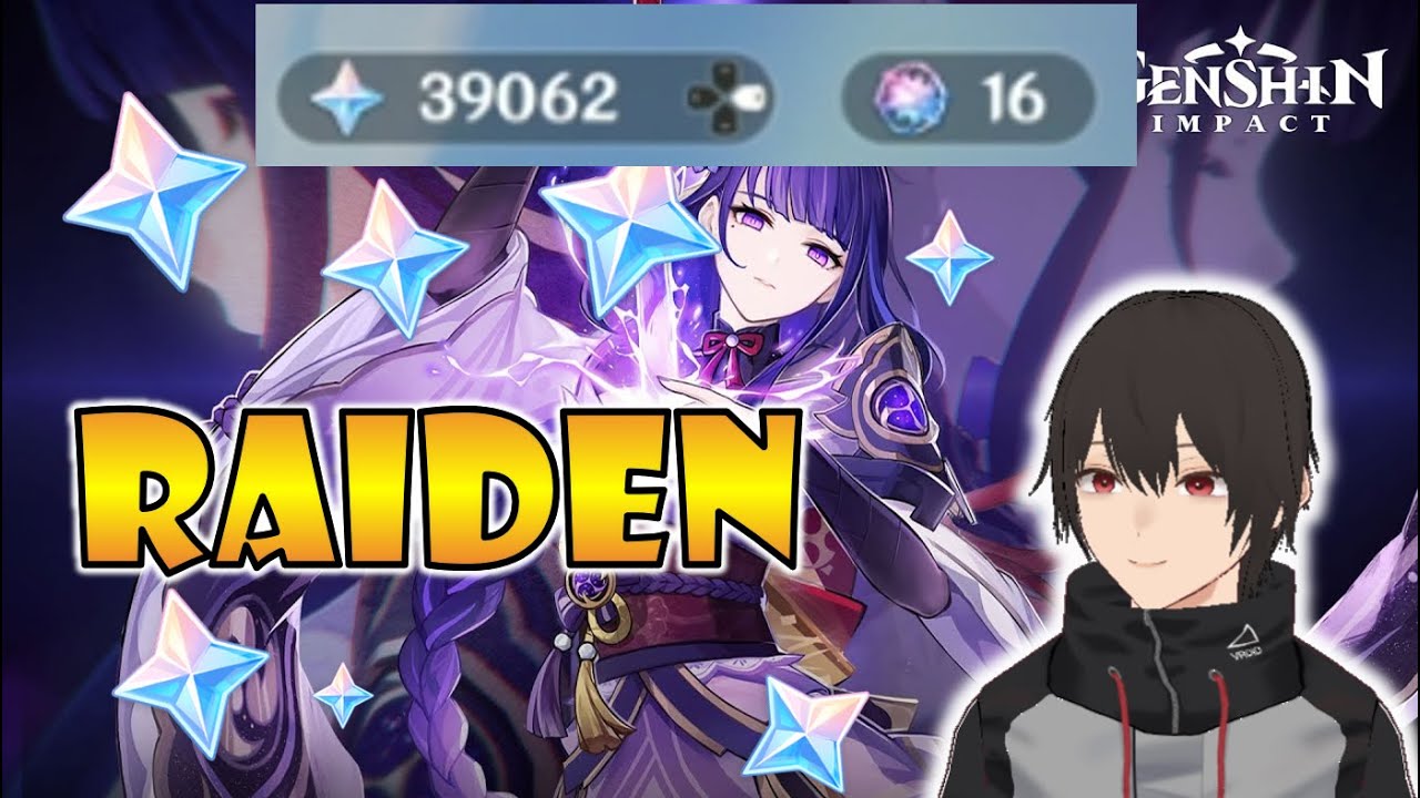 Can we get Raiden C2? Vtuber wishing for Raiden Shogun [原神] - YouTube