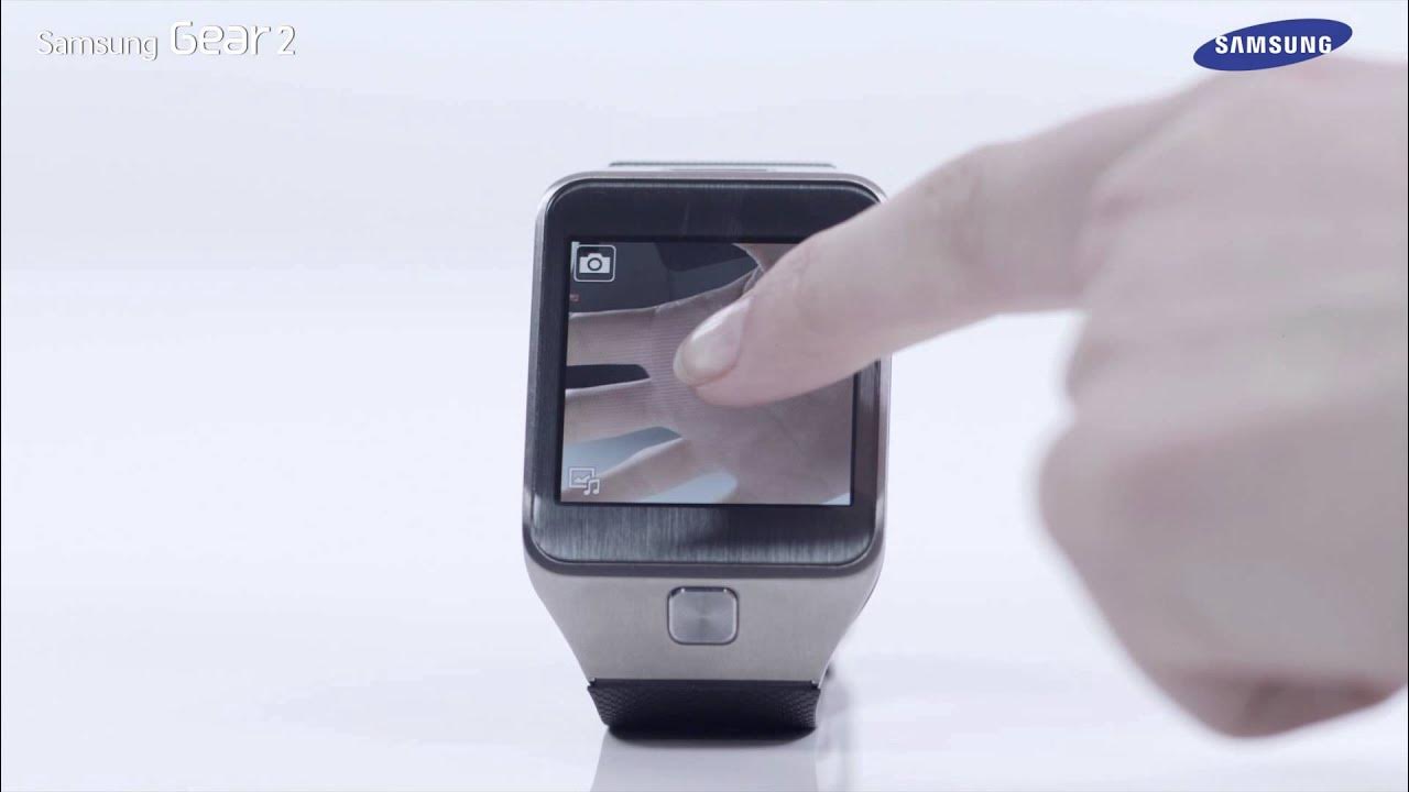 Samsung Galaxy Gear 2 | How To: Use the Camera - YouTube