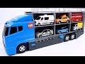 トミカ☆トミカのミニカーを開封してコンボイへ収納です！Tomica☆Tomica miniature cars are opened and stored in the convoy!