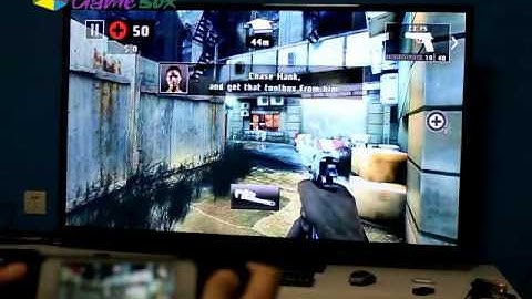 XBMC-GameBox for Raspberrry Pi demo (game Dead Trigger)