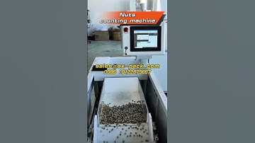 Nut counting visual counting machine via camera #machine #countingpackingmachine #factory #counting