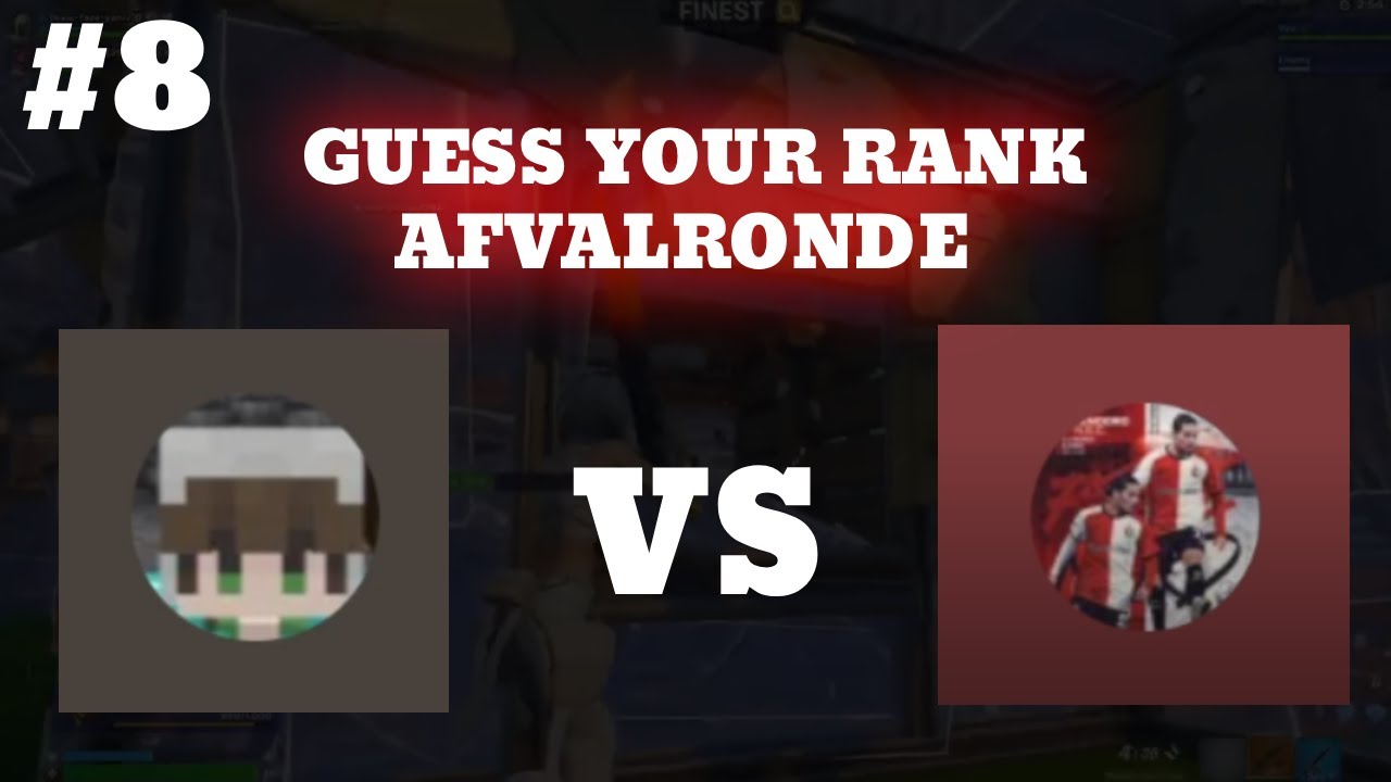 GUESS YOUR RANK AFVALRONDE!!!! FT. LEAF & TIAGO I THE GAMERS S1 AFL 8 I