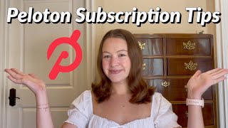 HOW TO GET THE MOST OUT OF YOUR PELOTON SUBSCRIPTION
