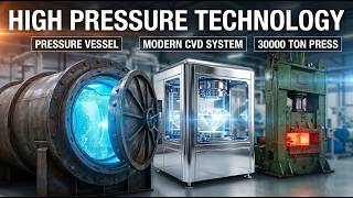 High Pressure Technology: Hydraulic Presses, Synthetic Diamond Growth, Deep Sea Exploration