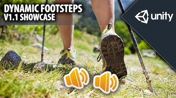 Dynamic Footsteps - v1.1 Showcase - Unity Asset