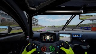 ACC Brands Hatch Aston Martin V8 Vantage GT3 2019 (Dry) Track Guide (Hotlap + Telemetry)