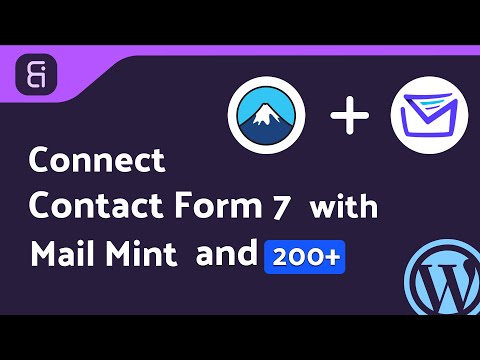 (Free) Integrating Contact Form 7 with Mail Mint | Step-by-Step Tutorial | Bit Integrations