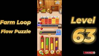 🎮 Farm Loop Level 63 | Flow Puzzle walkthrough | Solutionguruji