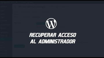 Recuperar acceso Wordpress desde phpMyAdmin