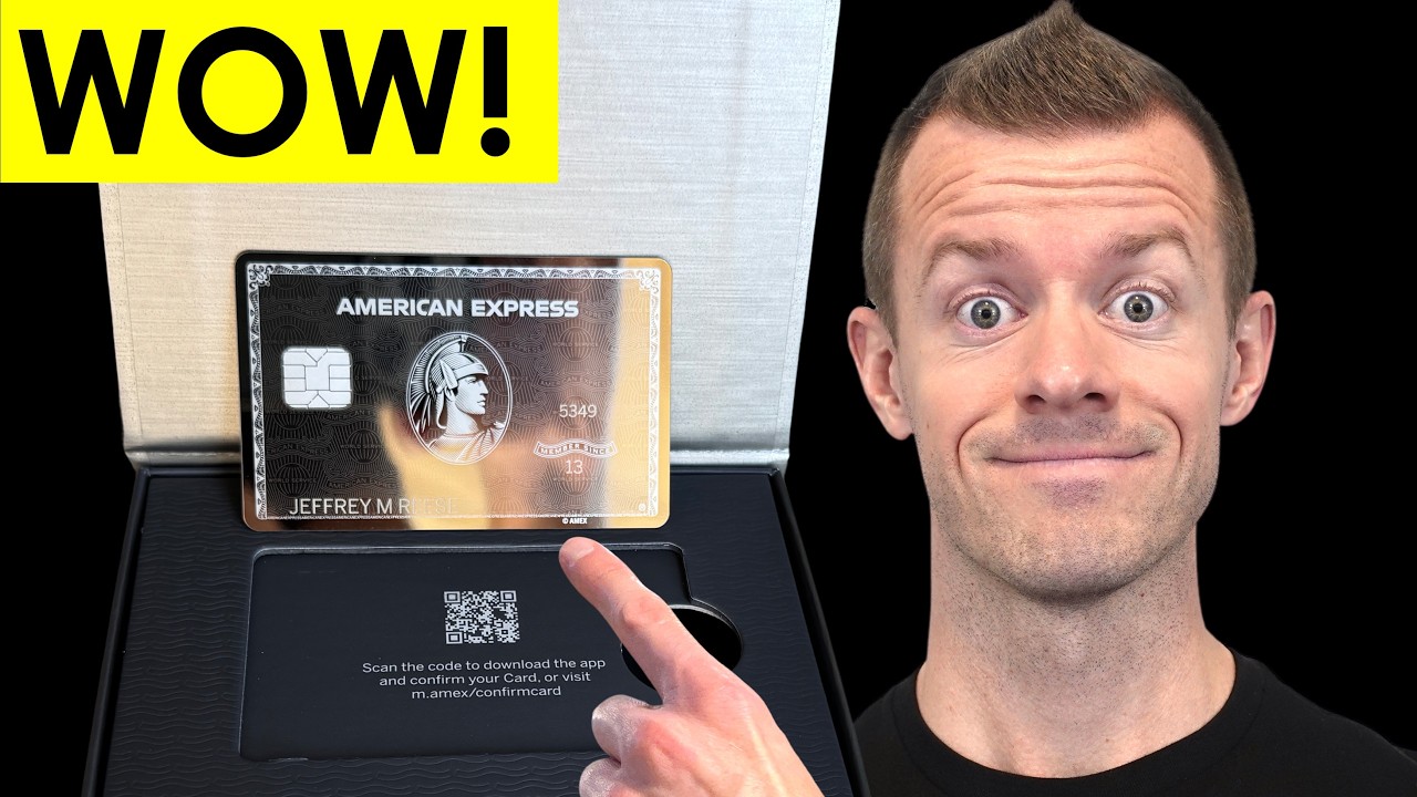 Amex Platinum MIRROR Unboxing 👀💎 - YouTube