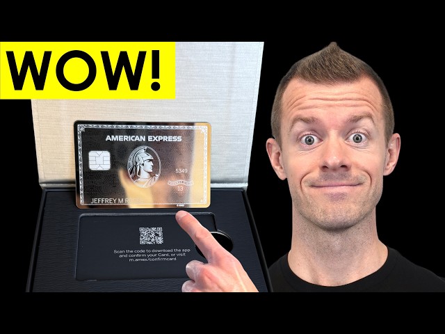 Amex Platinum MIRROR Unboxing