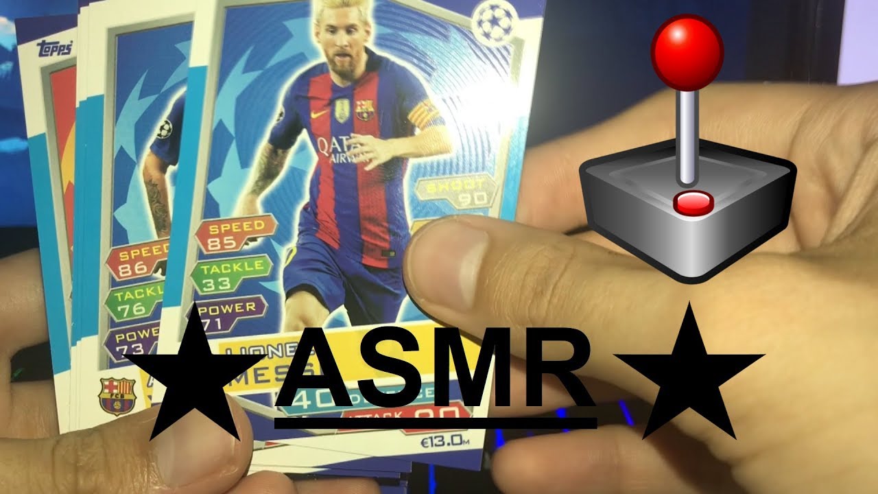 ASMR: Topps Trading Cards (Soccer/Football Players) Whisper
