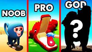 Noob Vs Pro Vs God Animals Zoo Simulator