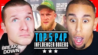 Who Are The Top 5 POUND FOR POUND Influencer Boxers?? | DEBATE