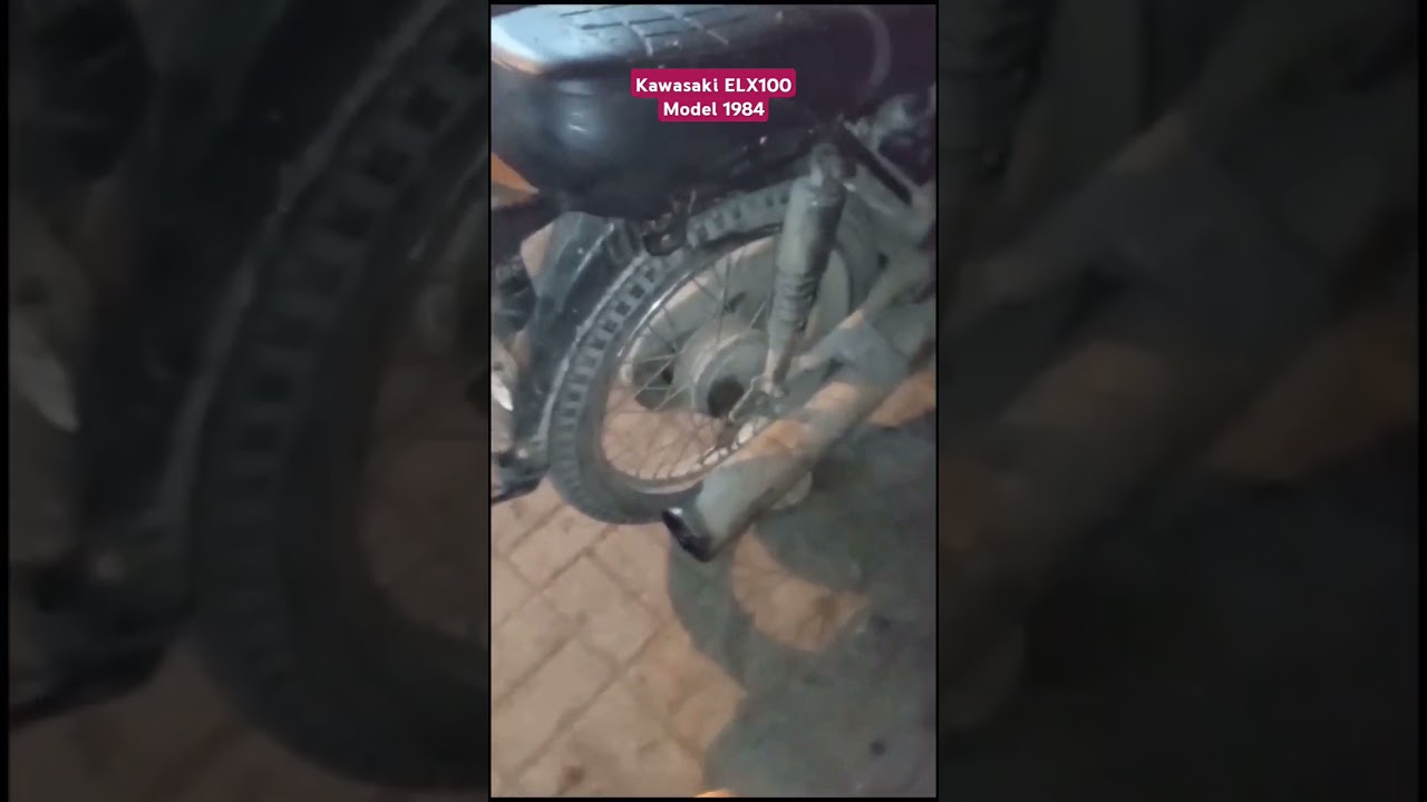 Kawasaki ELX100 Model1984
