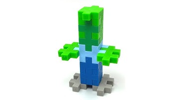 Plus-Plus Zombie Minecraft Instructions