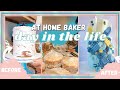01 baking vlog | DAY IN THE LIFE | AT HOME BAKER | DECORATE BIRTHDAY CAKE WITH ME | Avé Martin