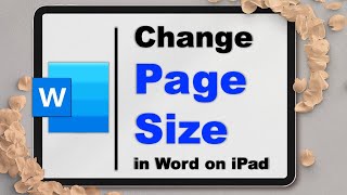 How to Change Paper Size In Word iPad for Printing