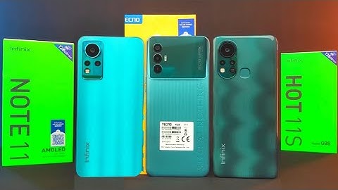 Infinix Note 11 VS Tecno Spark 8 Pro VS Infinix Hot 11S | Comparison & Speed Test | G88 V G85 V G88
