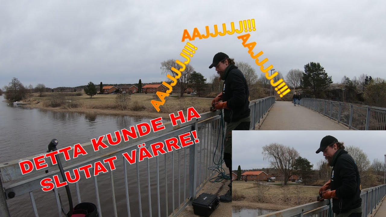 Premiärtur för Magnetfiske, som gick FEL!