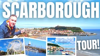 Scarborough Seafront & Town Tour 2021  North Yorkshire