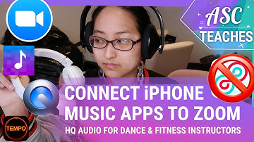 Connect iPhone Music Apps to Zoom on Mac [LOOPBACK NOT REQUIRED] HQ AUDIO FOR ONLINE FITNESS & DANCE
