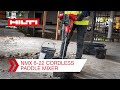 Hilti nuron nmx 622 cordless paddle mixer  features and benefits