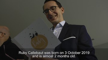 Ruby Callebaut - a newborn baby
