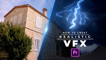 How to Replace SKY + Add VFX Rain/Thunder in Premiere Pro! (& make it REAL) | TS TARUN
