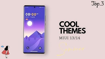 New MIUI I3/14 Themes with Control Center support | Best MlUI Themes for MIUI I3 ❤️