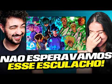 Analfabeta futebolística Reage a Japão X Nigéria (Blue Lock) | Copa do Mundo PT 1 | AniRap