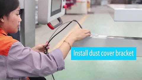 sosn cnc panel saw installation video