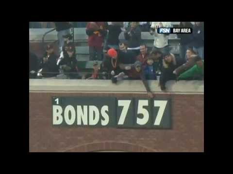 Barry Bonds Last Splash Hit