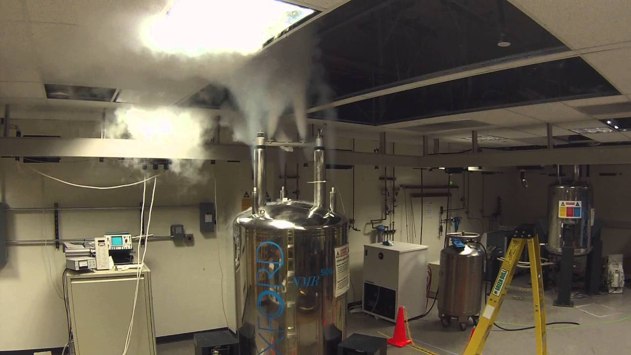 Quench an Oxford 500 MHz NMR YouTube