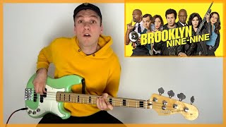 Brooklyn Nine-Nine - Opening Theme Song | Bass Cover