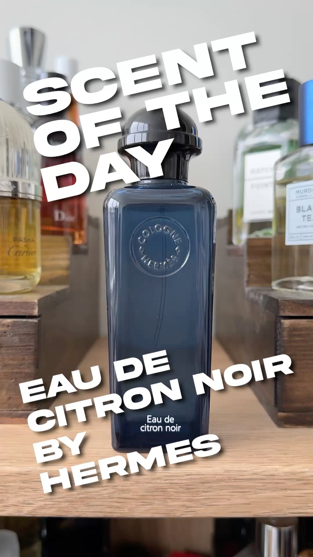 Scent of the Day - Eau de Citron Noir by Hermes - YouTube