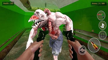 Zombie Evil Horror 4 - Shadow Target - Zombie FPS Shooting Game - Android  Gameplay Part#2